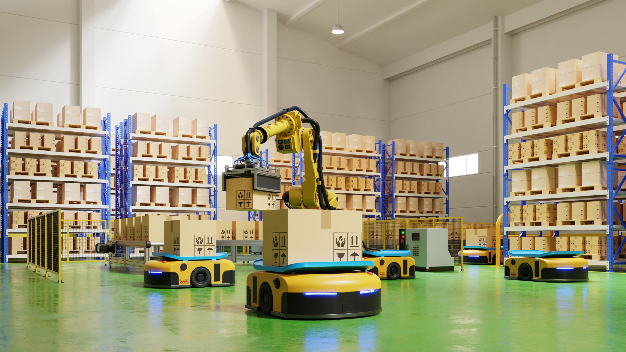 How Picking and Sorting Robots Power Fast, Accurate E-commerce Warehouses